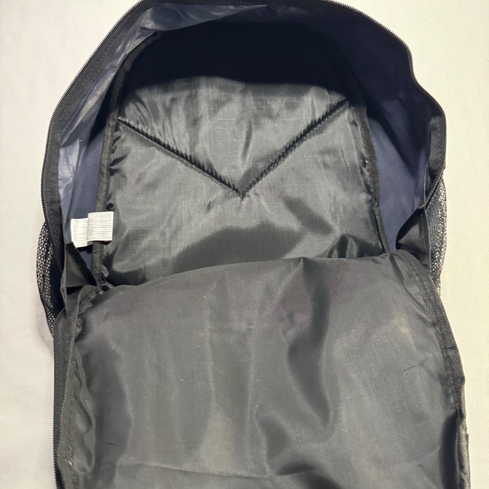 Summit Ridge Navy Blue Black Backpack Reflective Mesh Pockets F266 C51580 - Picture 5 of 6
